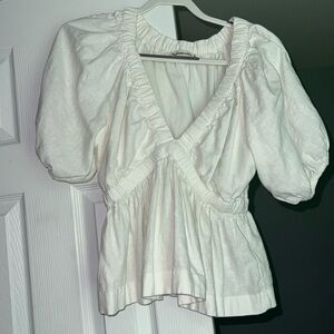 Abercrombie top size M white